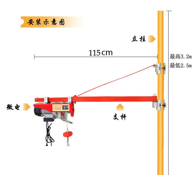 PA系列微型電動葫蘆