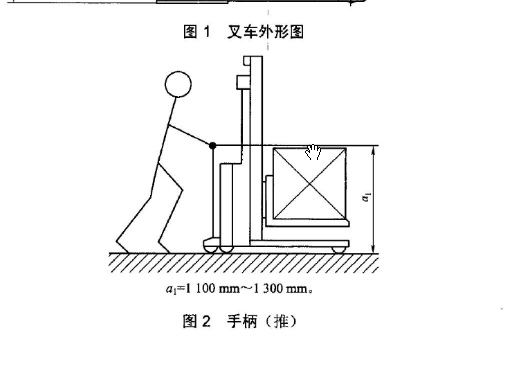 1噸液壓堆高車油缸工作行程